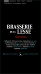 Mobile Screenshot of brasseriedelalesse.be